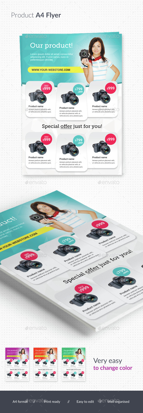 Product Multipurpose Flyer - Commerce Flyers