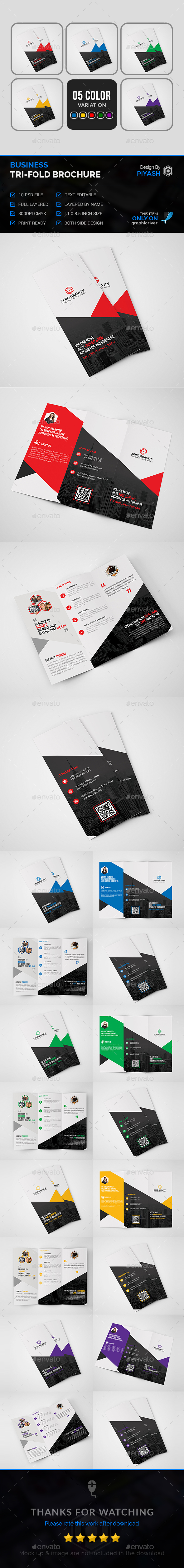 Trifold - Brochures Print Templates