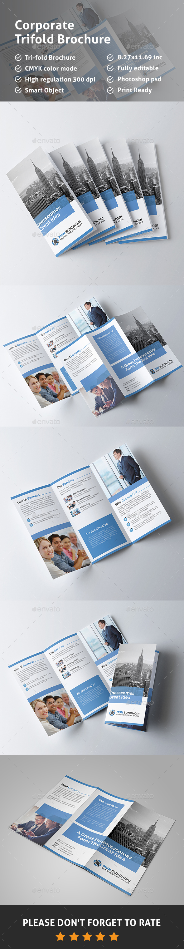Tri-fold Brochure - Corporate Brochures