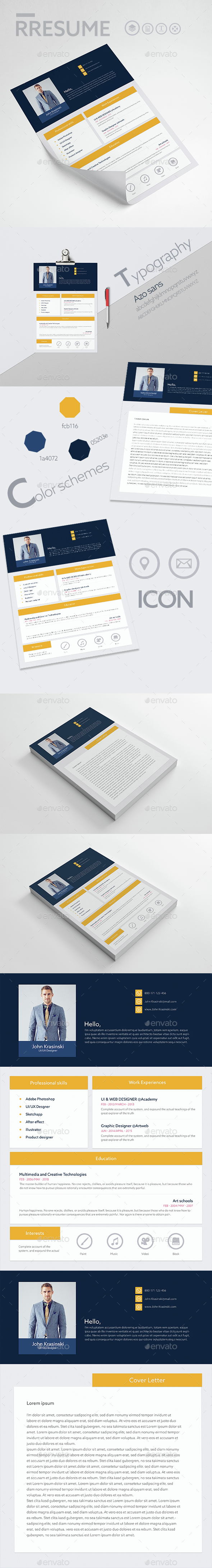 Resume Flat - Resumes Stationery