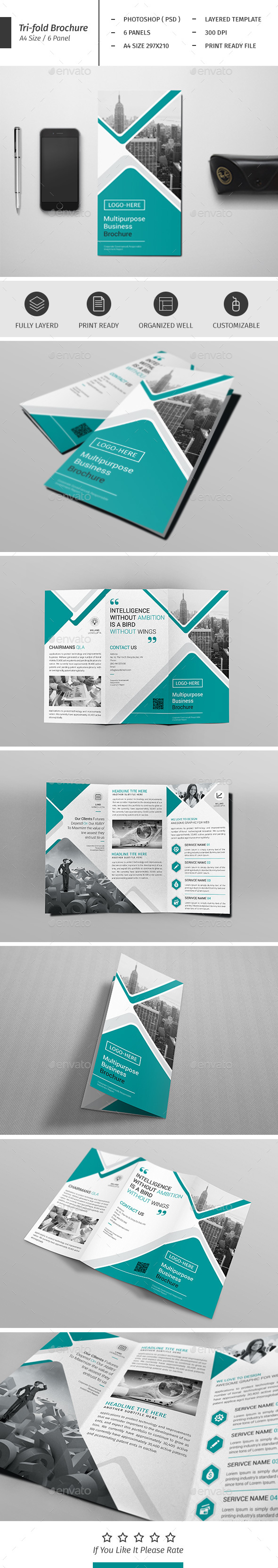 A4 Corporate Business Flyer Template Vol 03 - Corporate Brochures