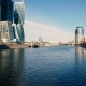 Skyscrapers on The Banks of The River Moscow - VideoHive Item for Sale