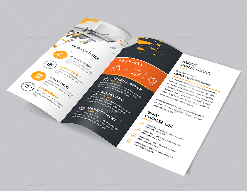 Tri-Fold Brochure, Print Templates | GraphicRiver