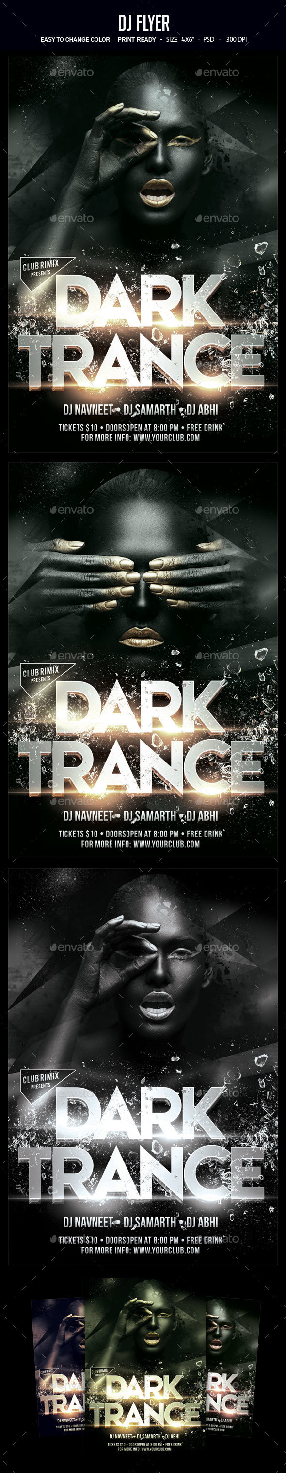 Dj Flyer - Clubs & Parties Events