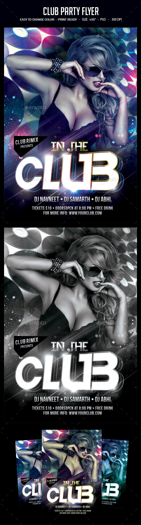 Club Party Flyer - Clubs & Parties Events