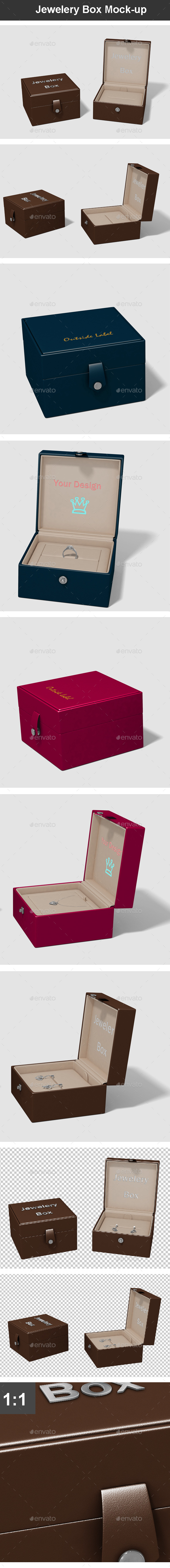 Jewelery Box Mock-up