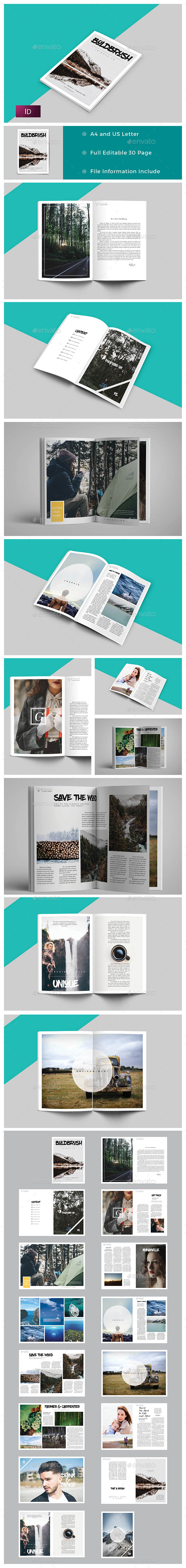 Boldbrush Magazine / Portfolio - Magazines Print Templates