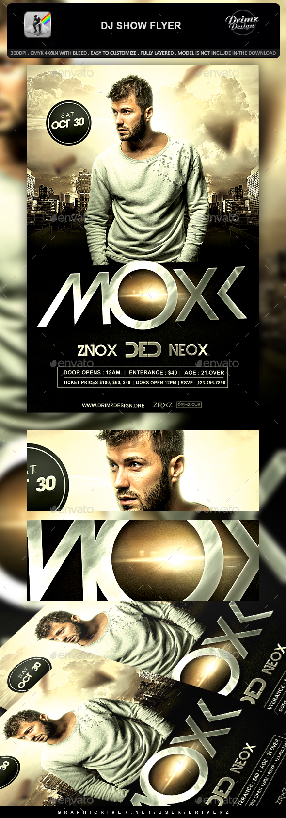 DJ Show Flyer - Events Flyers