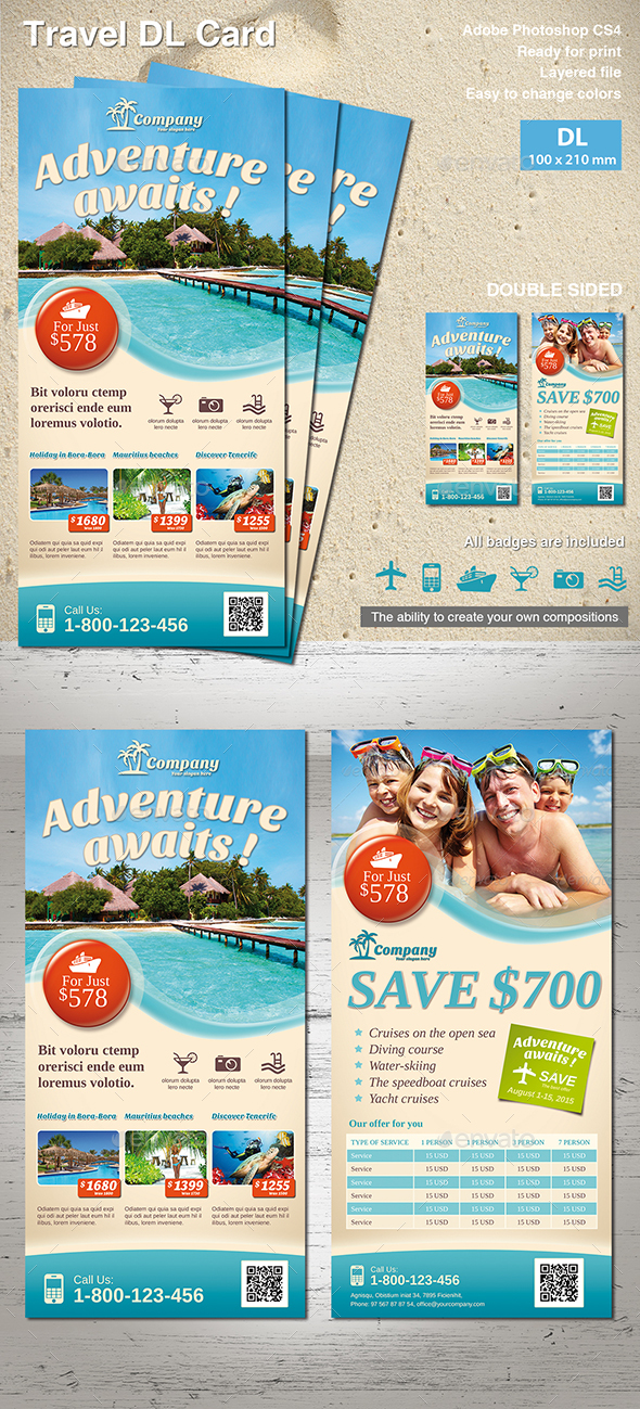 Travel DL Flyer - Holidays Events
