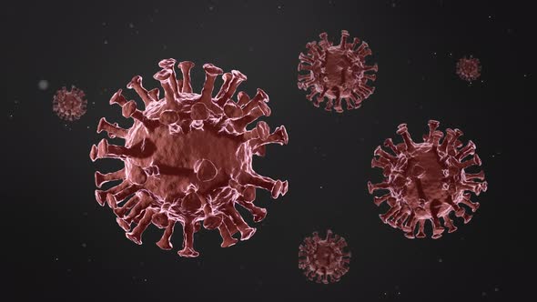 The virus Coronavirus (COVID-19) medical animation.