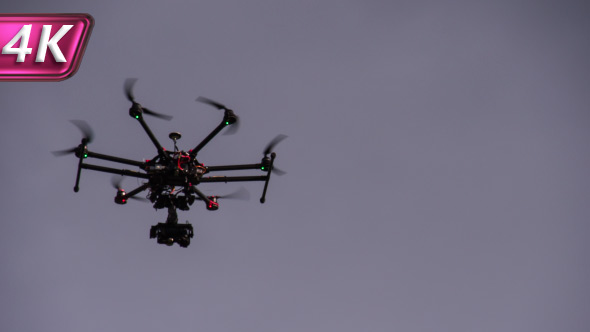 Drone Returned from Filming alt