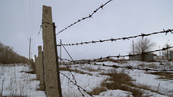 Barbed Wire Fence alt