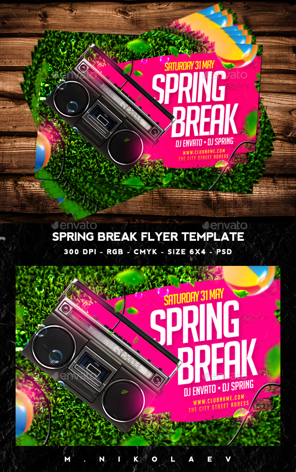 Spring Break Flyer V4