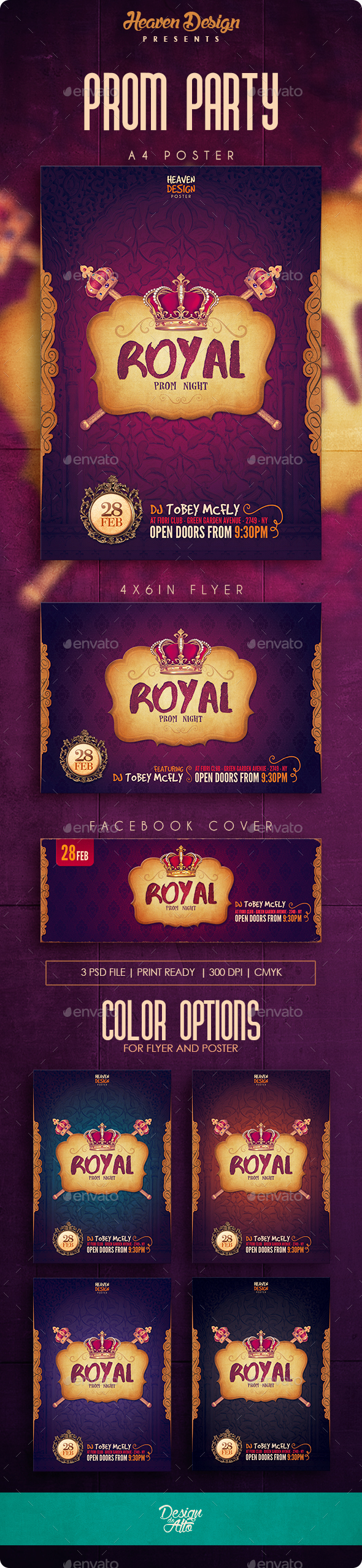Prom | Poster - Events Flyers