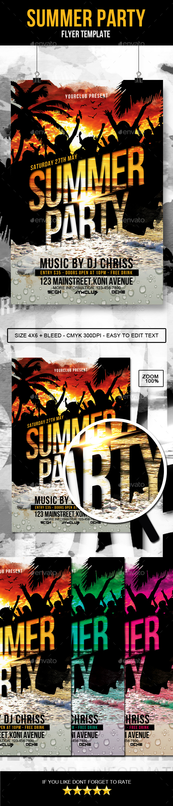 Summer Party Flyer