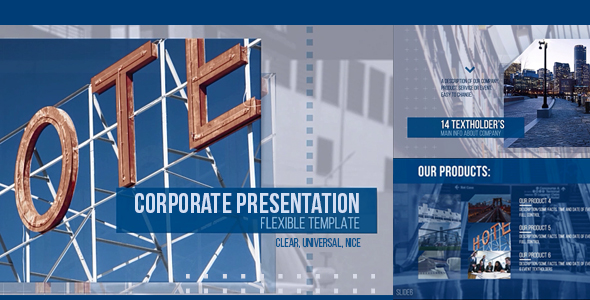 Universal Corporate Presentation - VideoHive 15405262