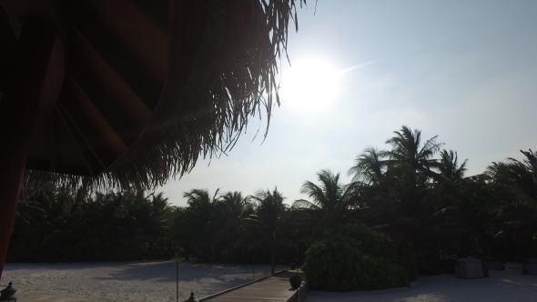 Wooden Bridge To Palapa Shed On Beach 1 alt