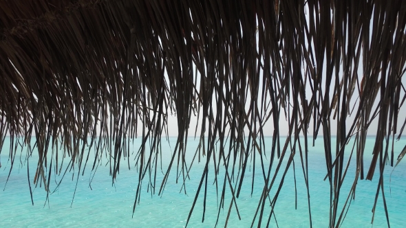 View To Bungalow Straw Shed And Sea 3 alt