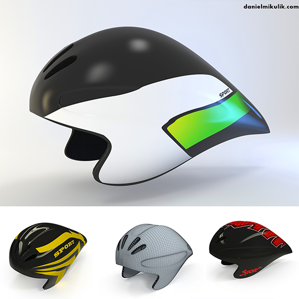 Time Trial Helmet - 3Docean 15489319