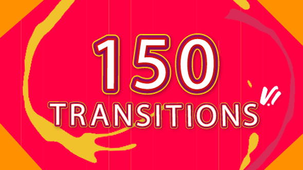 150 Transitions - VideoHive 15489990