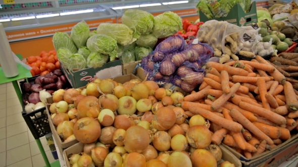 Vegetables In The Shop
