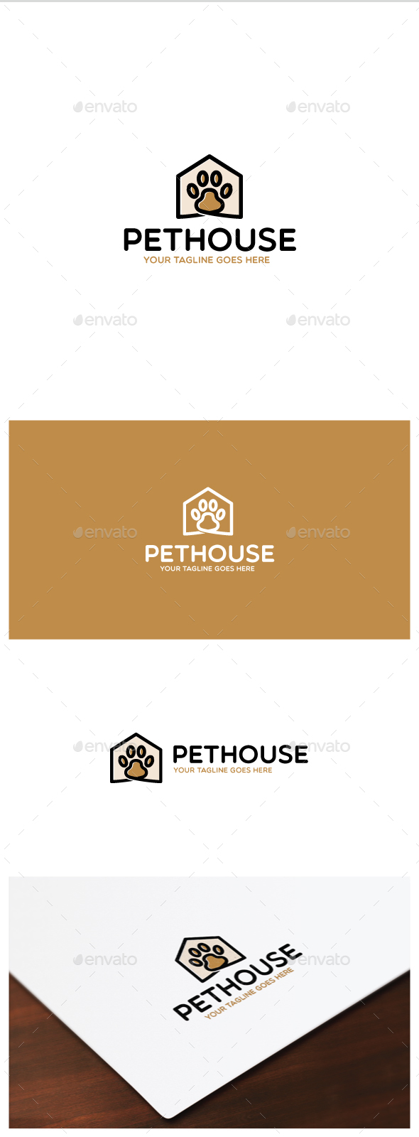 Pet House Logo - Animals Logo Templates