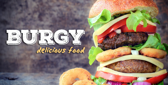 Marvelous BURGY - Fast Food, Burgers, Pizzas, Salads HTML