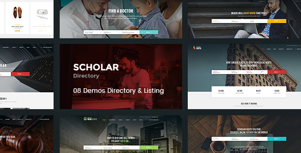 Scholar - Directory - ThemeForest 15345691