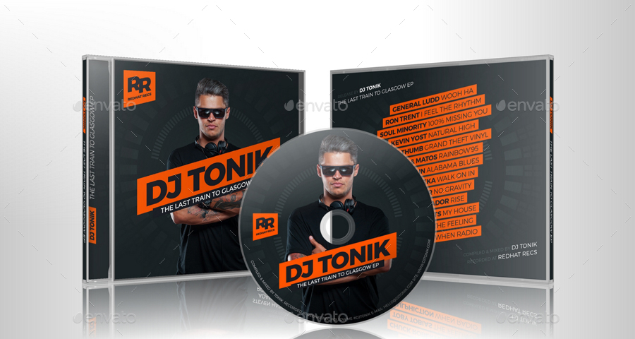 ProDJ - DJ Mix / Album CD Cover Artwork PSD Template by vinyljunkie