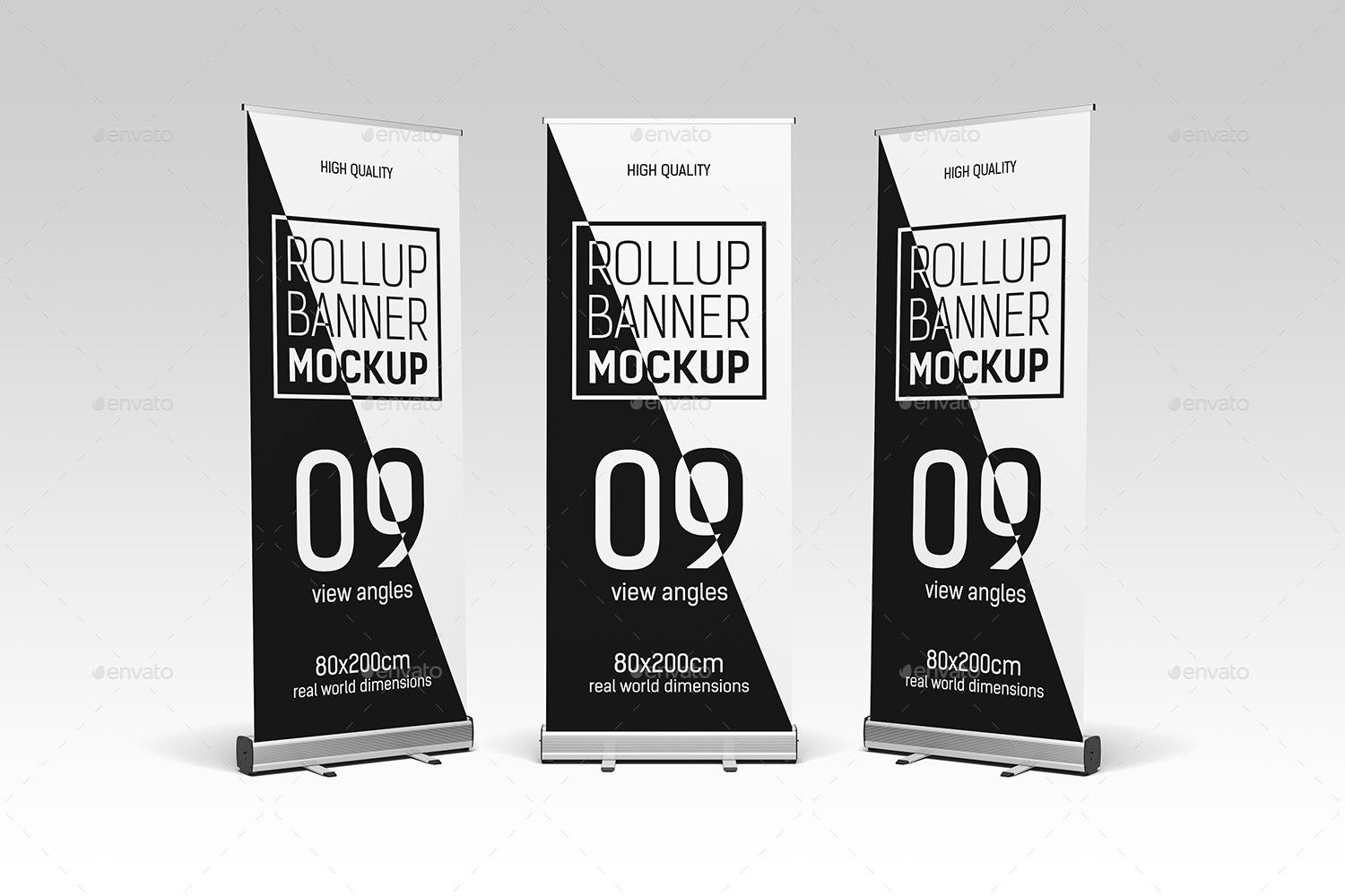 Download Roll-up Banner Mockup by 102design | GraphicRiver