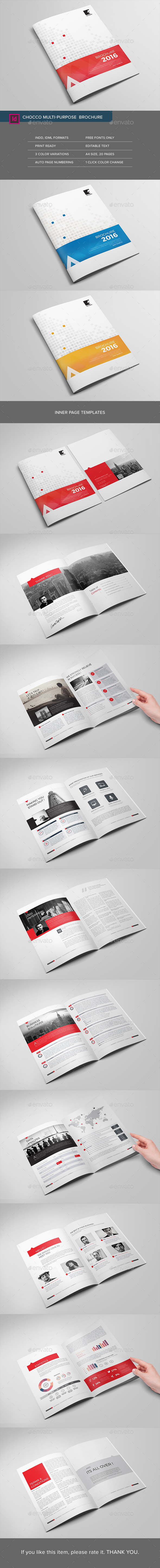Chocco Multipurpose Brochure - Corporate Brochures