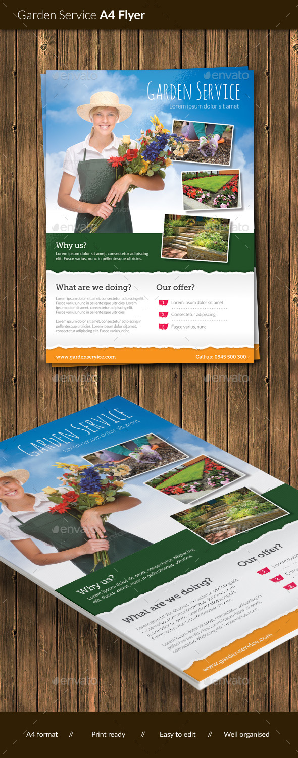 Garden Service Flyer - Corporate Flyers