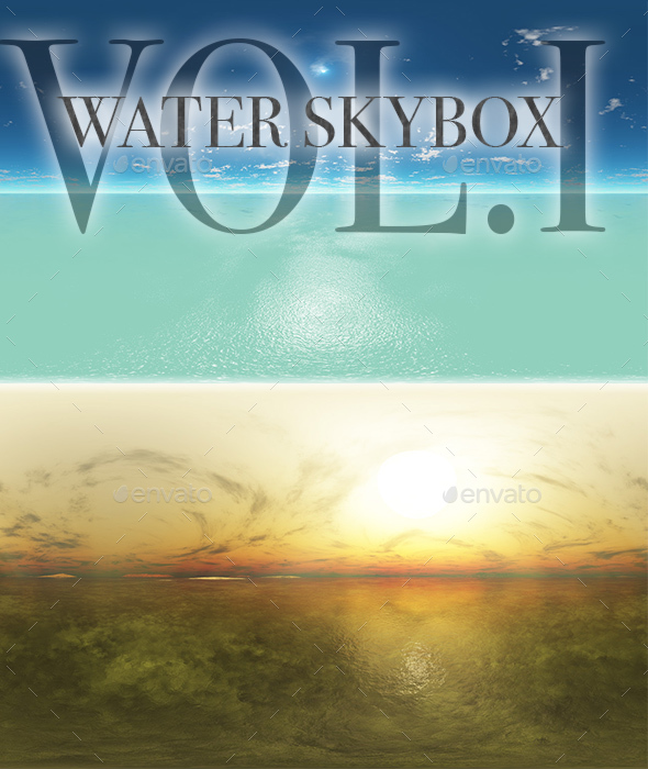 Water Skybox Pack - 3Docean 15510836