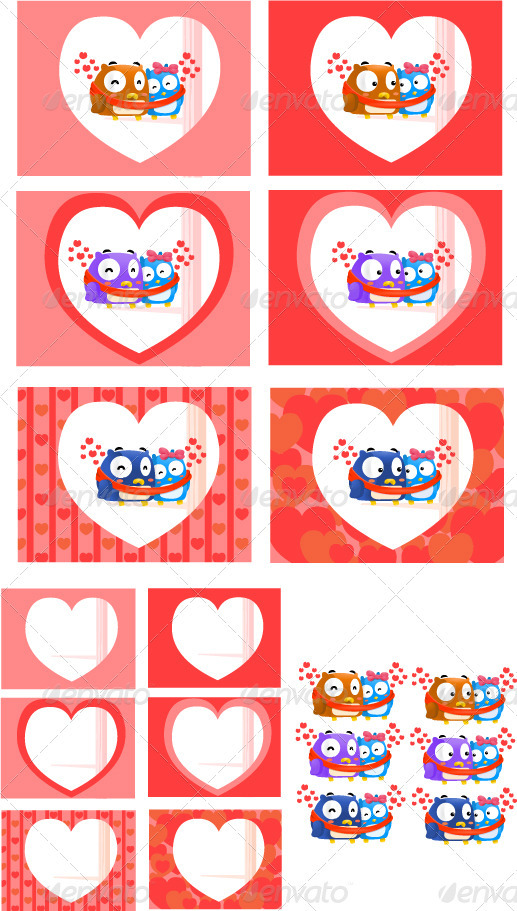 Owl in love - Valentines Seasons/Holidays