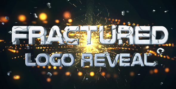 Fractured Logo Opener - VideoHive 15511565