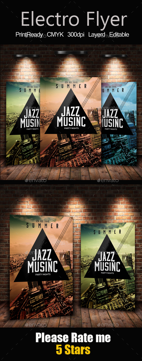 Acoustic Music Flyer & Poster - Clubs & Parties Events
