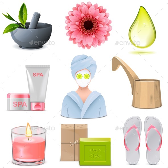 Vector SPA Icons Set 1 - Health/Medicine Conceptual