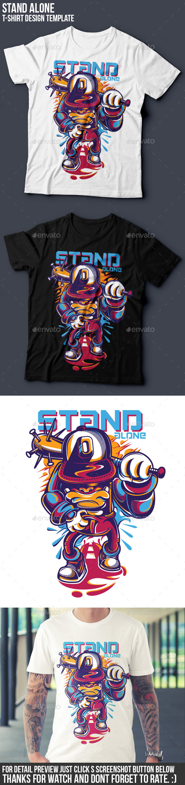 Stand Alone T-Shirt Design