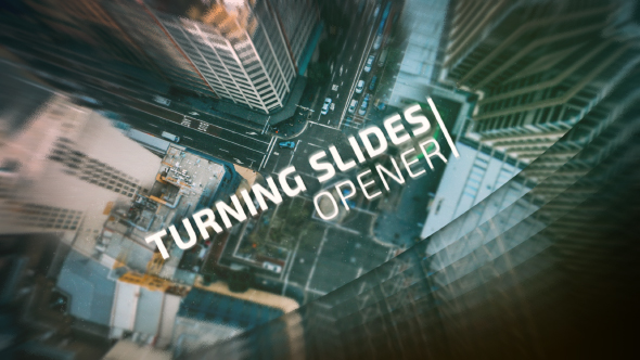 Turning Slides Opener - VideoHive 15516475