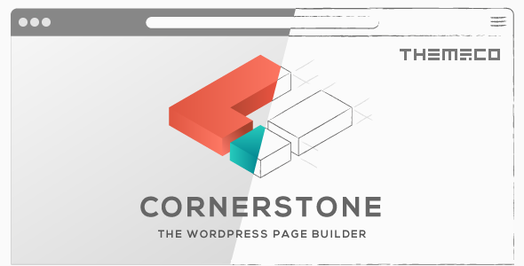 X Theme has Cornerstone Page Builder