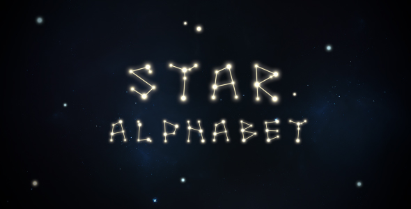 Star Alphabet - VideoHive 15518905