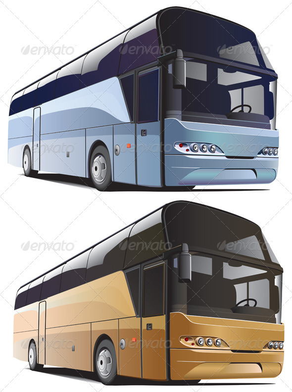 Large Bus - Objects Vectors
