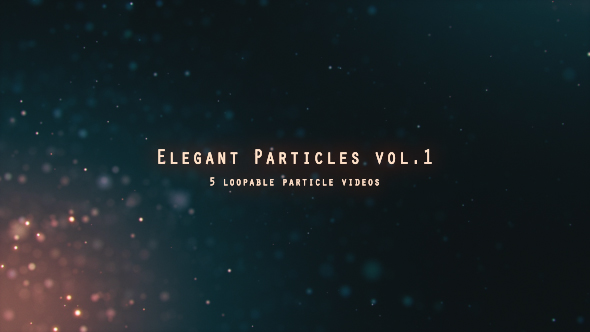 Elegant Particles vol.1