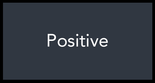 Positive
