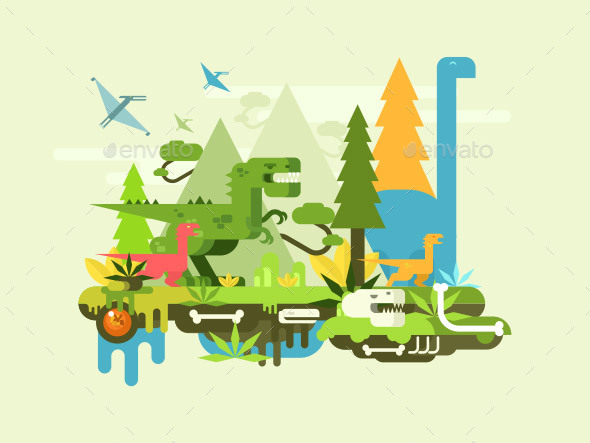 Dawn of the Dinosaurs - Miscellaneous Vectors