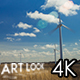 Field of Windmills - VideoHive Item for Sale