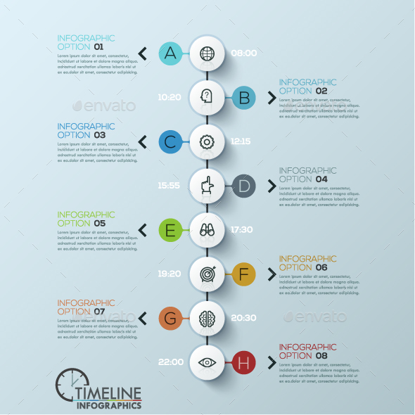 Modern Infographic Timeline Template