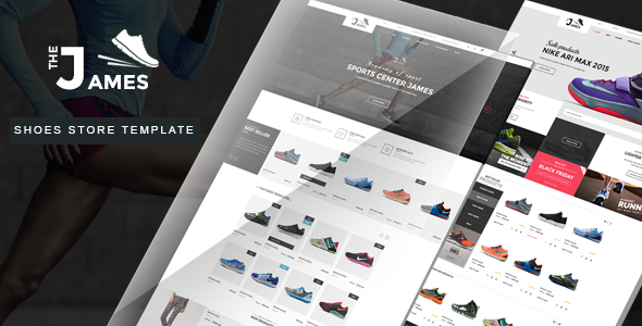 Shoes Store HTML - ThemeForest 15539014