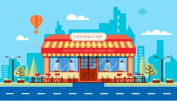 Cafe House - Buildings Objects