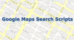Google Maps Search Scripts